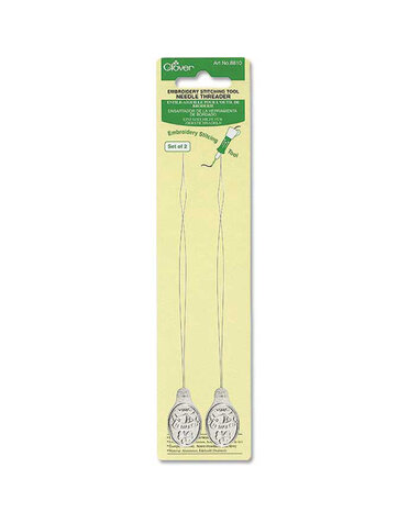 Clover CLOVER 8810 - Enfileur d'aiguille pour outil à point de broderie - 2mcx.
