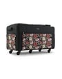 Everything Mary Jumbo Rolling Sewing Machine Tote Red Floral ( Preorder )