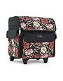 Everything Mary Serger Machine Rolling Tote Black & Floral Pre-order
