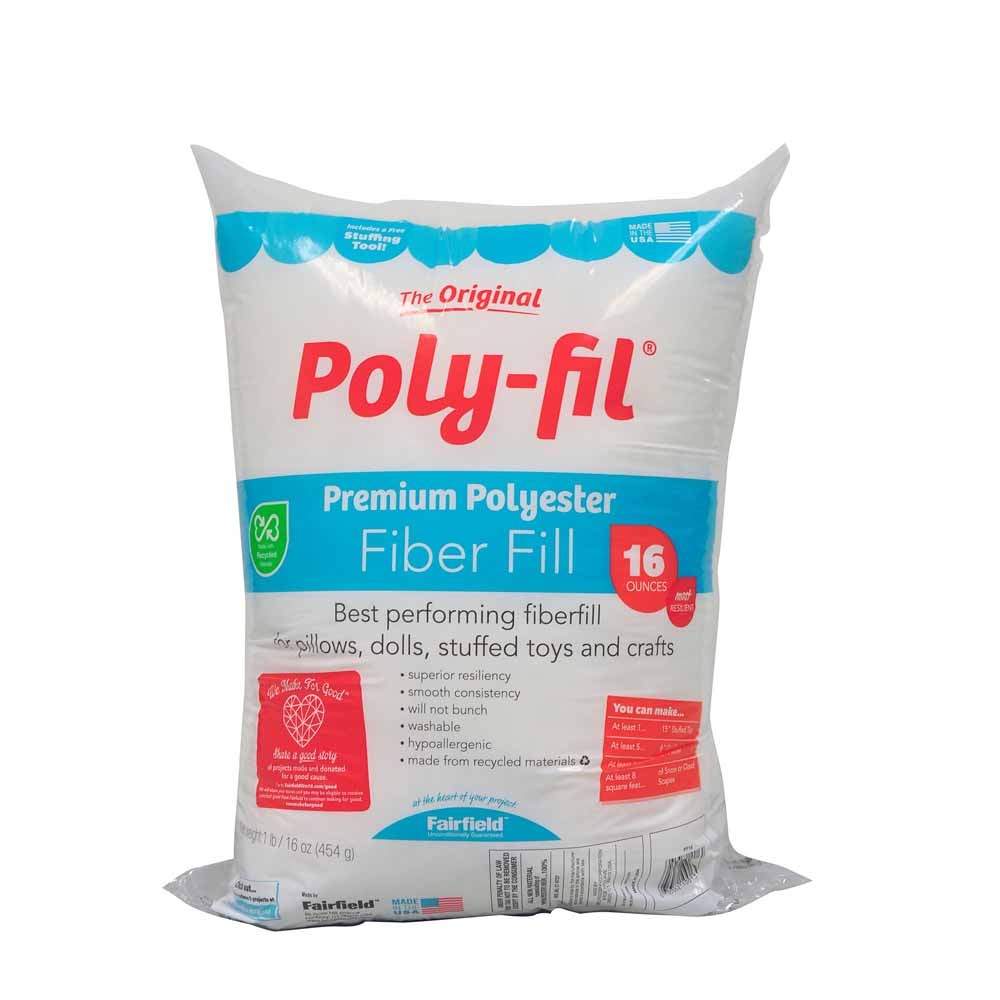 Fairfield Poly-Fil® Bourre de qualité FAIRFIELD - sac de 454g (16 oz)