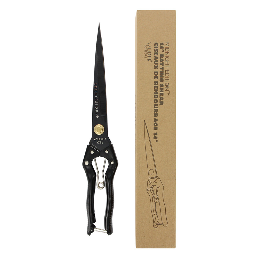 LDH Scissors LDH 14″ Ciseaux pour molleton - Édition Midnight