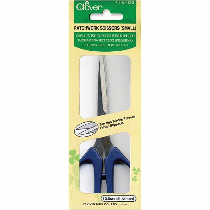 Clover CLOVER 493S - Ciseaux pour patchwork petit - 51⁄2″ (14cm)