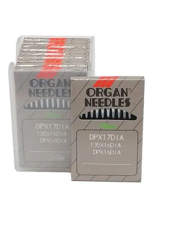 Organ Organ aiguilles industrielles pour cuir 135X16#18DP grosseur 110/18 ( 1 paquet de 10 aiguilles )