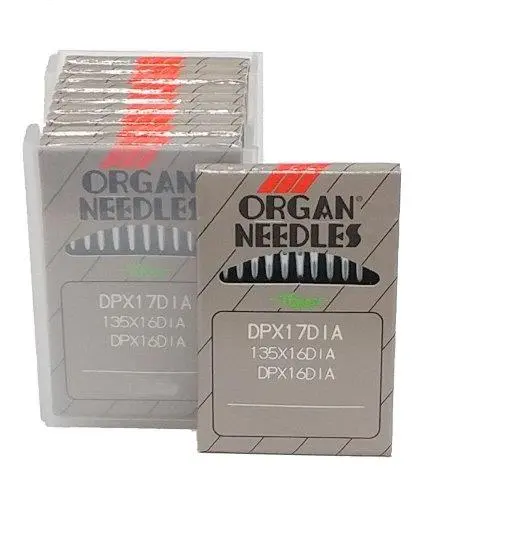 Organ Organ industrial leather needles 135X16 #18DP, size 110/18 (pack of 10 needles)