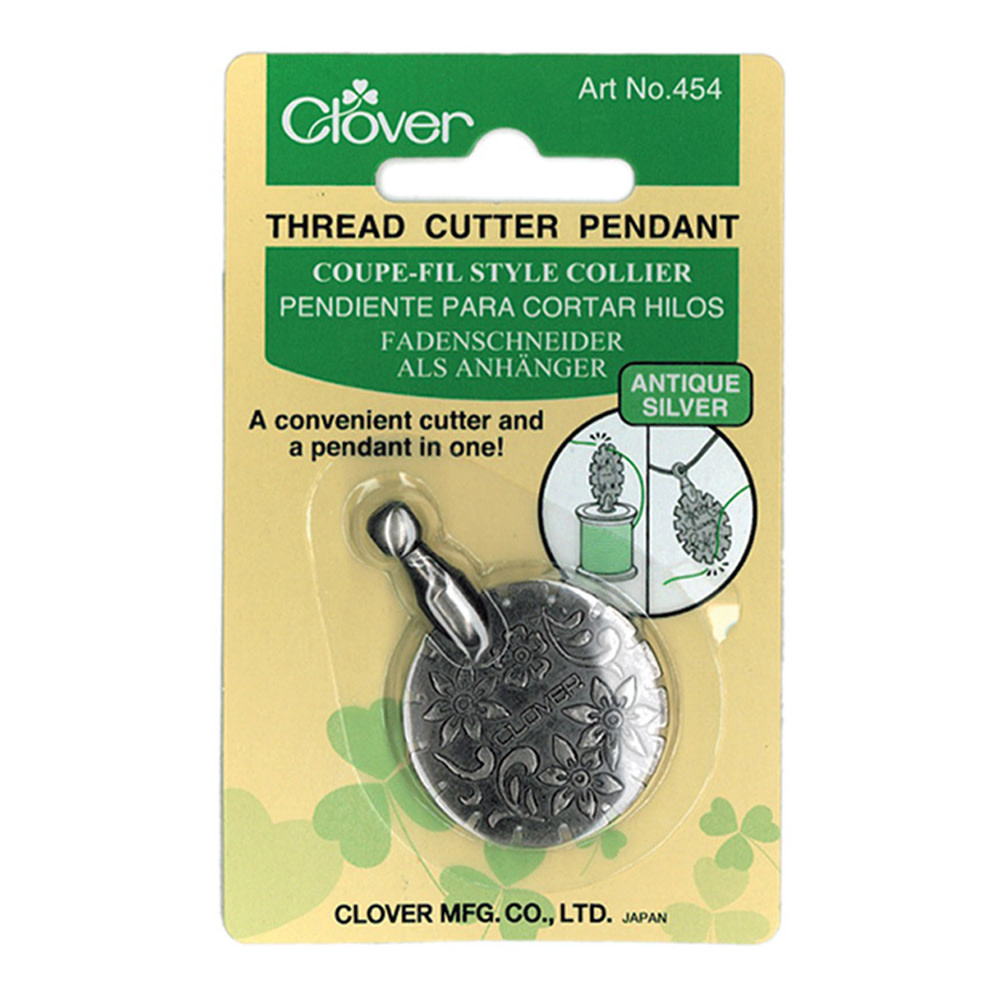 Clover CLOVER 454 - Thread Cutter Pendant - Silver