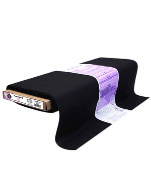 HeatnBond Entoilage thermocollant tissé HEATNBOND - noir doux - 55.8cm x 22.8m (22″ x 25v.)
