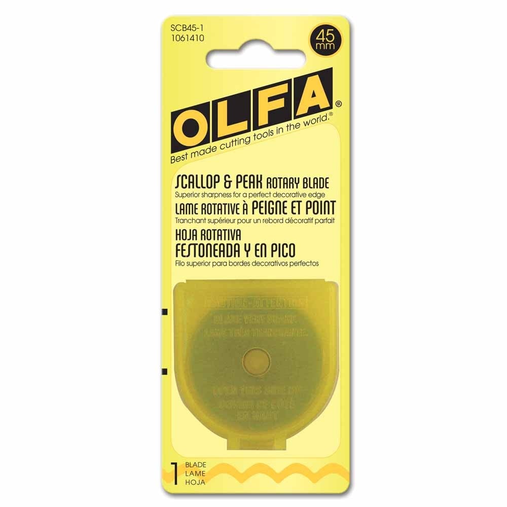 Olfa OLFA SCB45-1 - Lame festonnée en acier inoxydable - 1mc