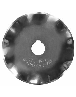 Olfa OLFA WAB45-1 - Lame ondulée en acier inoxydable - 1mc