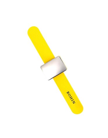 Bohin France BOHIN Magnetic Pincushion Bracelet - Yellow - Blister