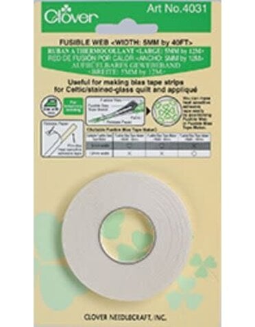 Clover Needlecraft Inc. Clover fusible web 5mm,  rouleau de 40 pieds