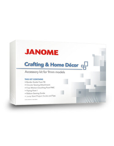 Janome Janome Crafting and Home Decor Accessory Kit (9mm)