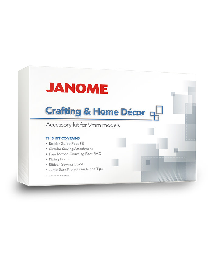 Janome Janome ensemble Crafting and home decor 9mm
