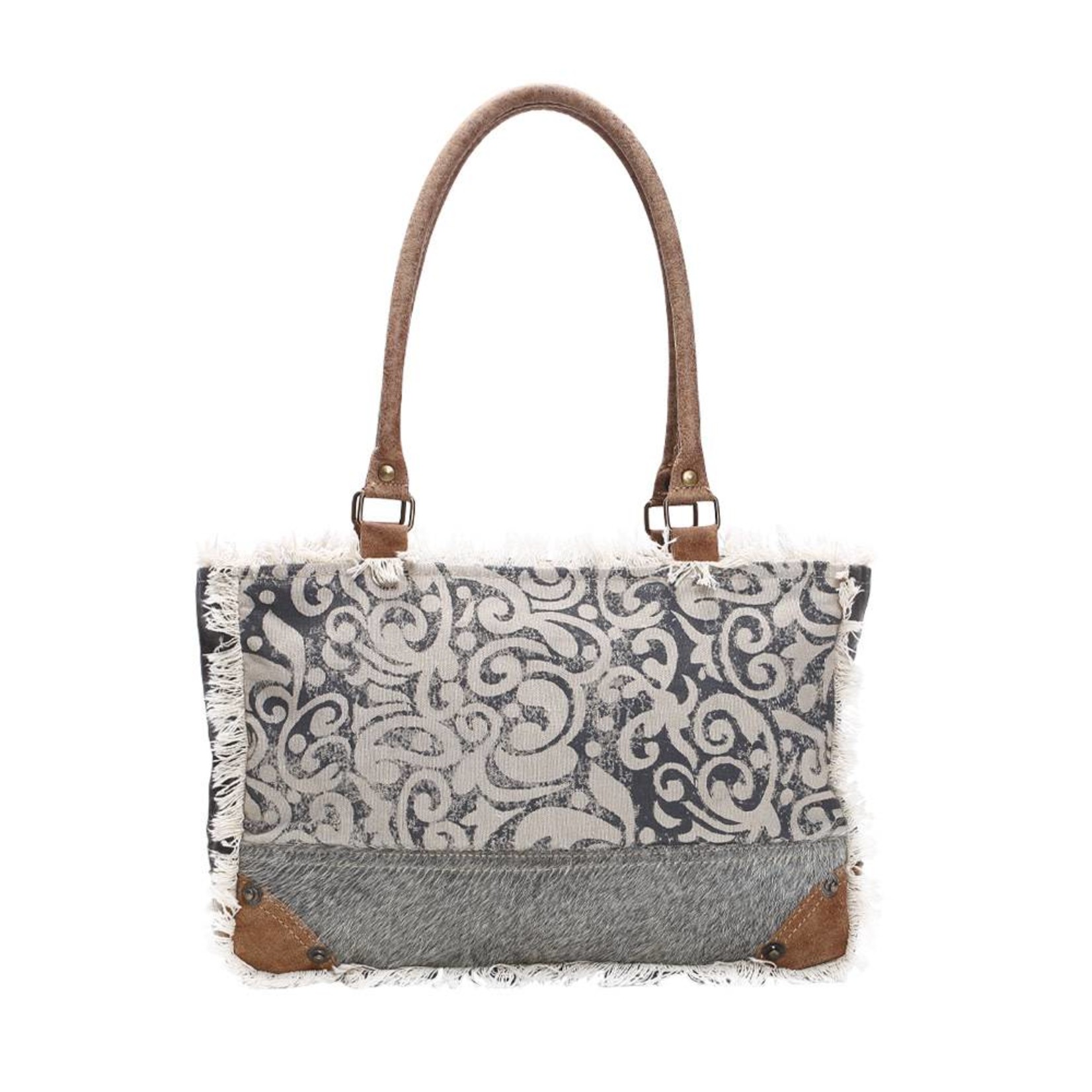 Myra Bags S-1151 Leaf Print Bag