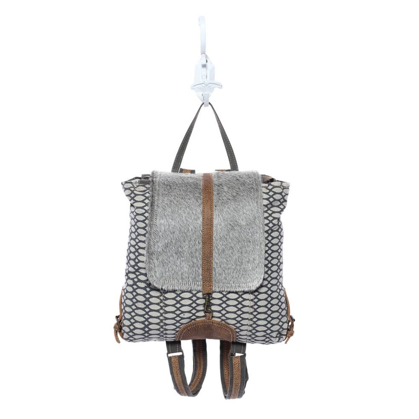 Myra Bags S-1162 Honey Bee Print Backpack