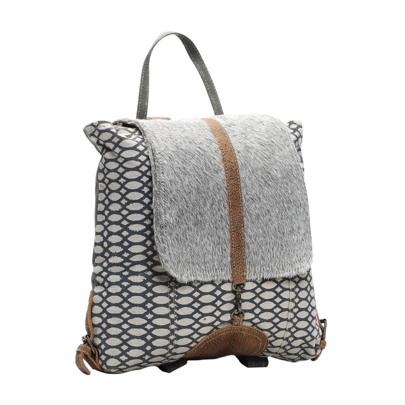 Myra Bags S-1162 Honey Bee Print Backpack