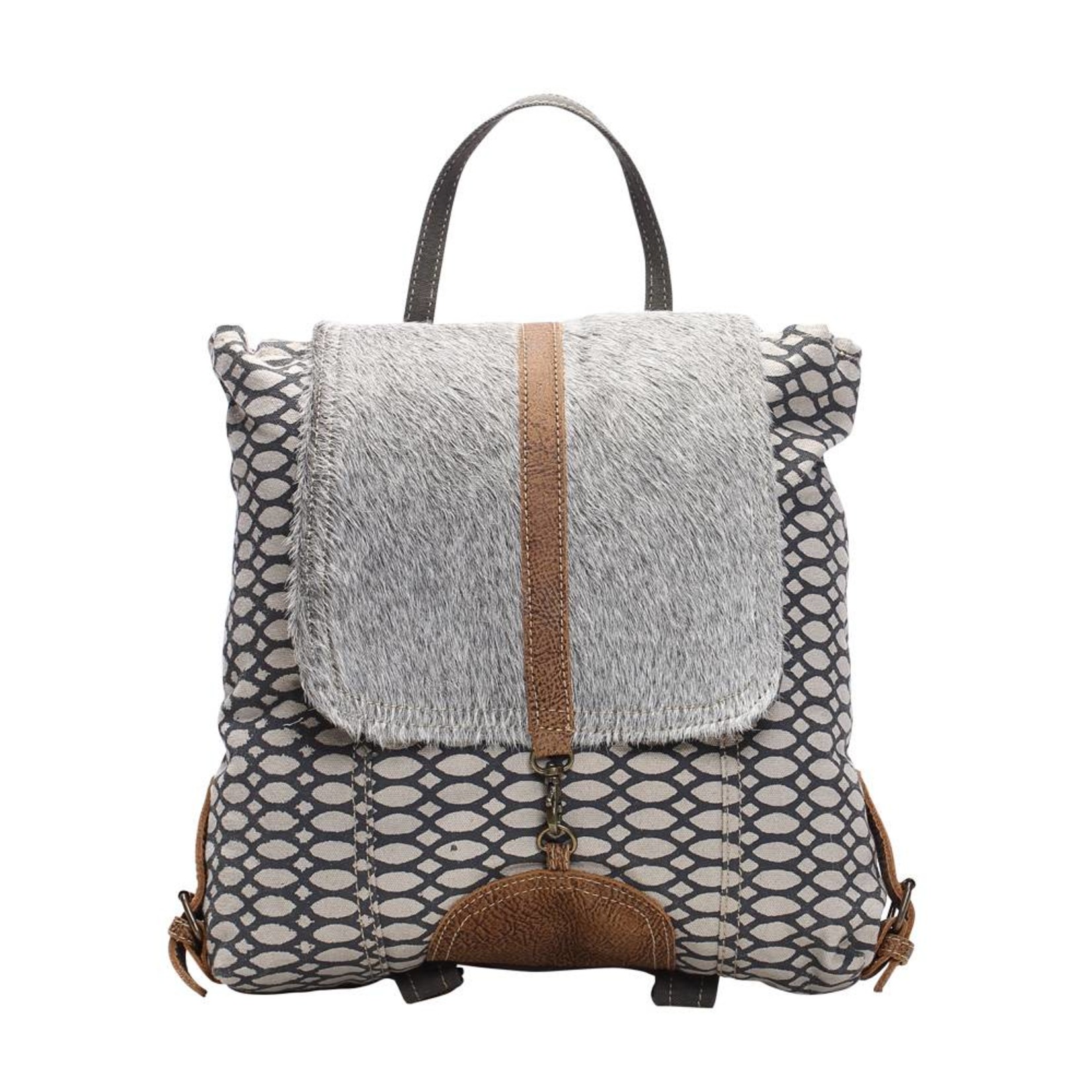 Myra Bags S-1162 Honey Bee Print Backpack