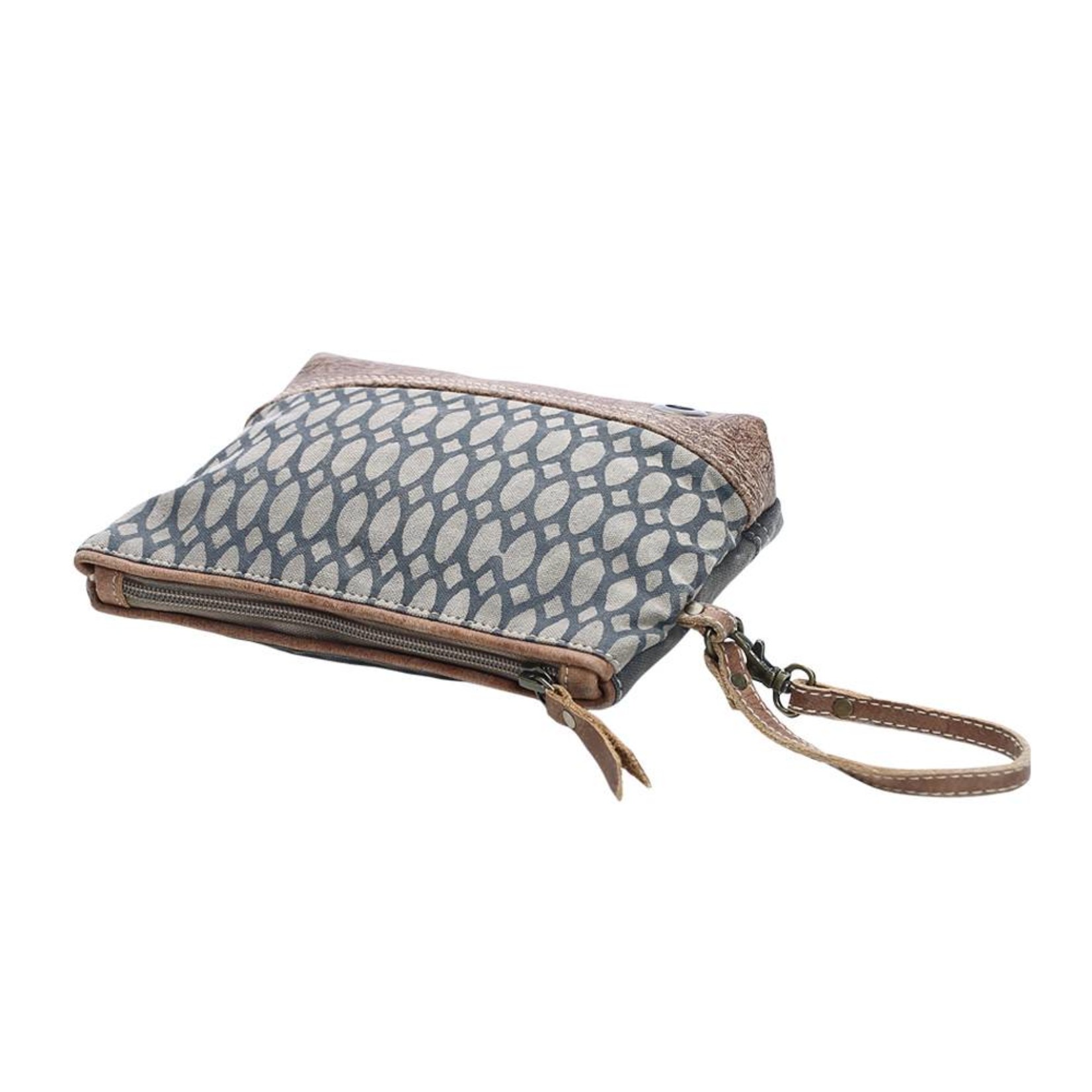 Myra Bags S-1145 Honey Bee Print Pouch / Wristlet
