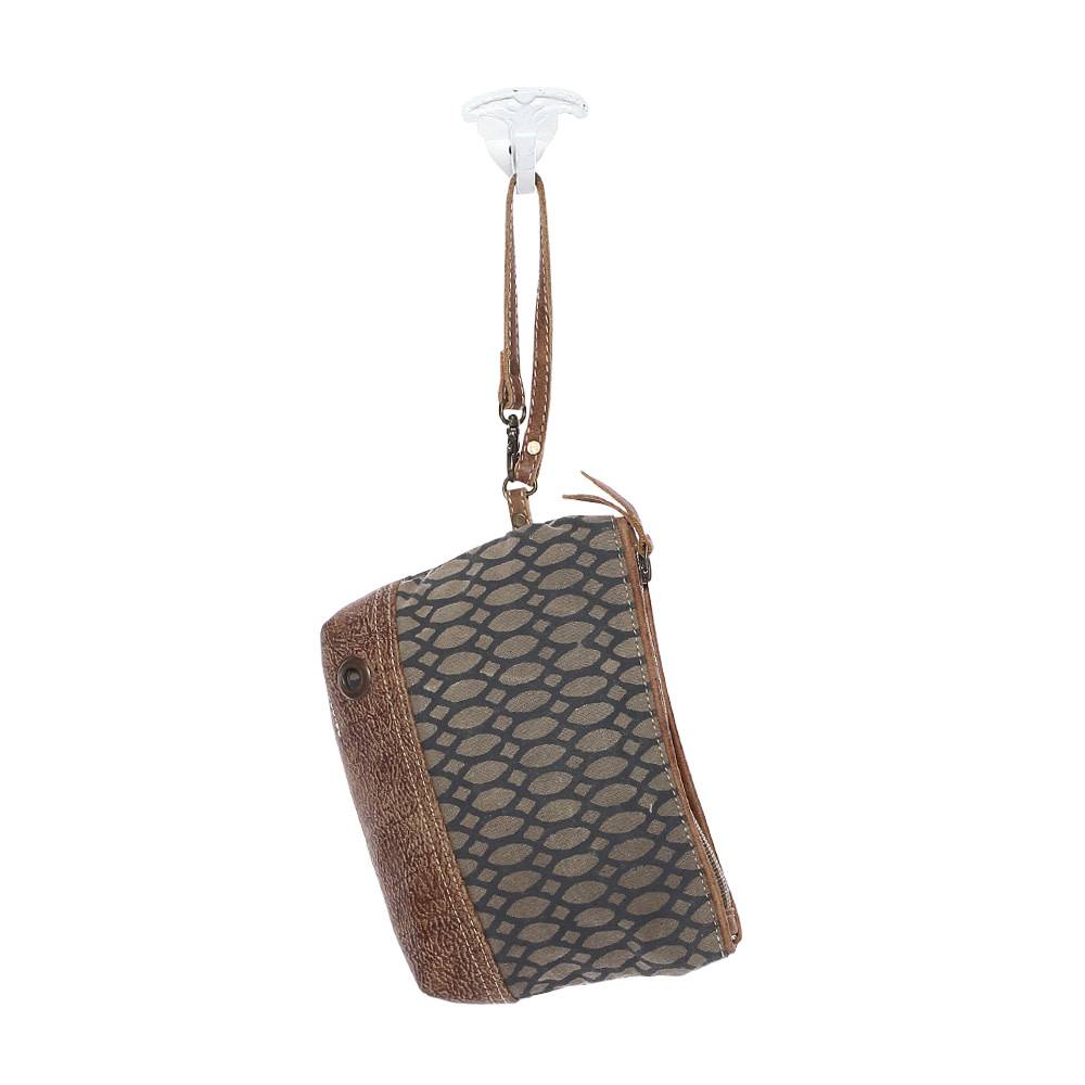 Myra S-1145 Honey Bee Print Wristlet - The Handbag Store
