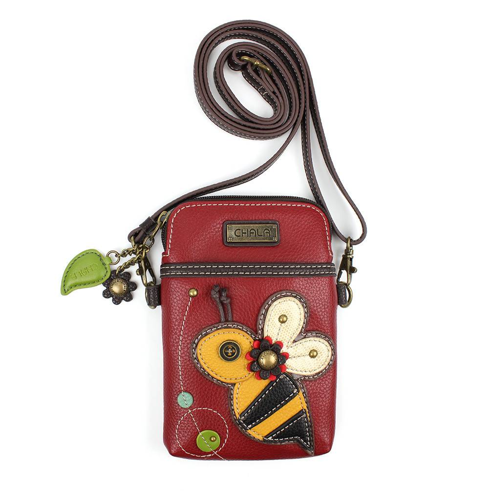 Chala handbags CellPhone Xbody - Calla Lily – Whimsical Bags
