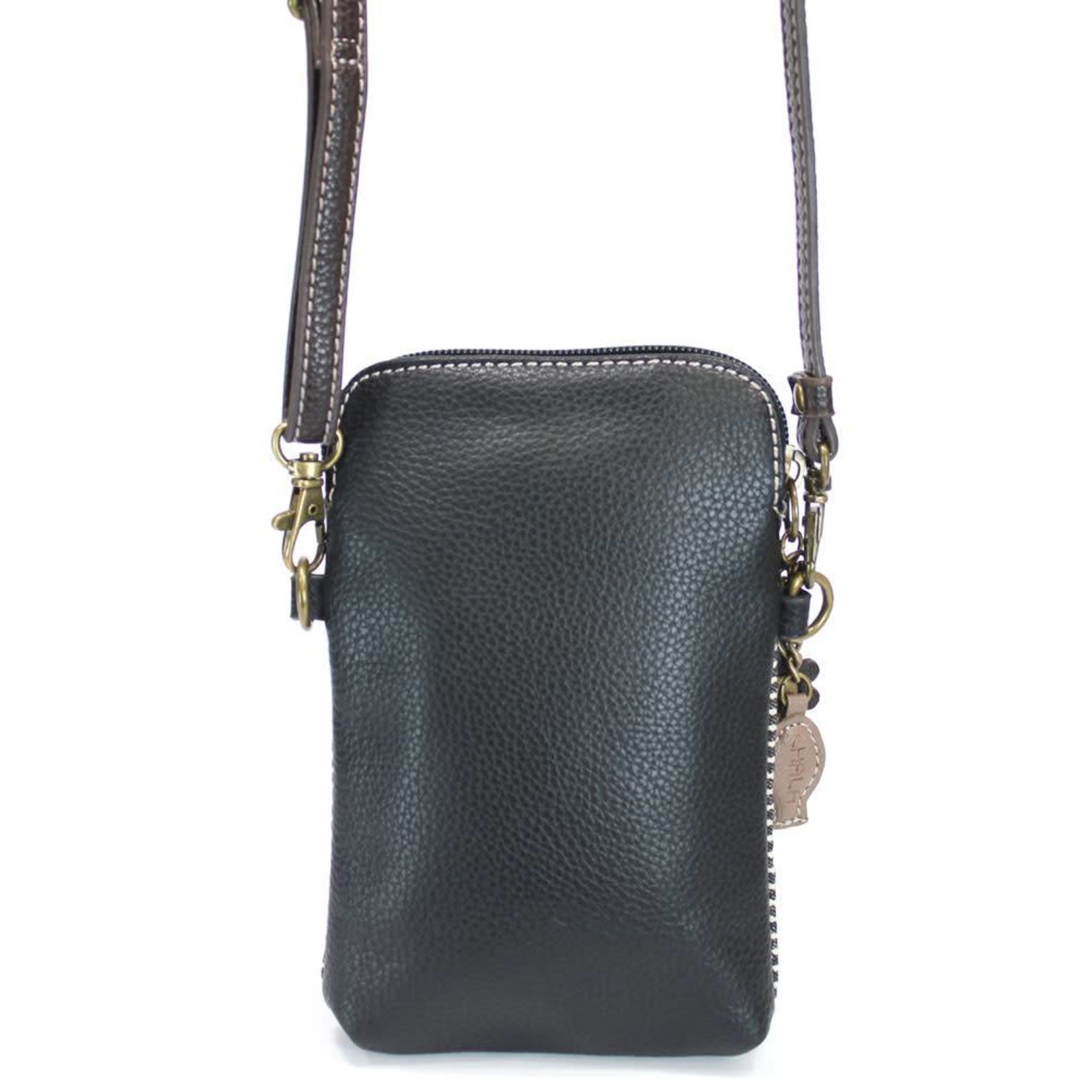 Chala Cell Phone Crossbody - Fat Cat Stripe