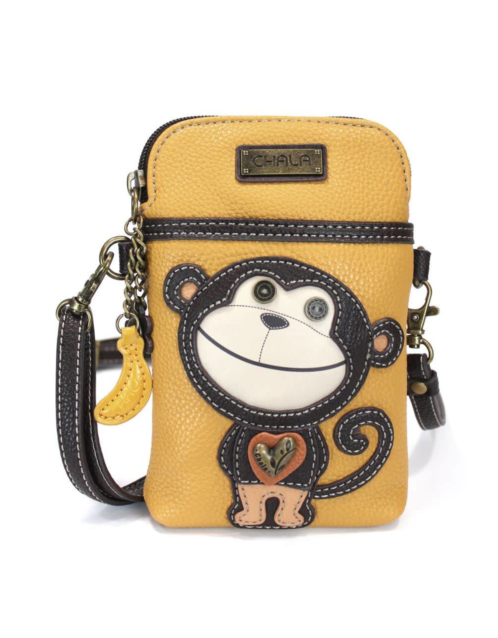 Chala Cell Phone Crossbody Monkey - The Handbag Store