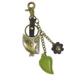 Chala Metal Charming Key Chain - Owl