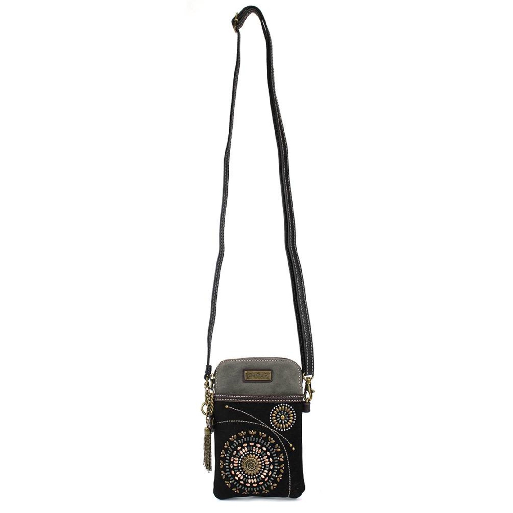 Chala Dazzled Cell Phone Crossbody Black Starburst