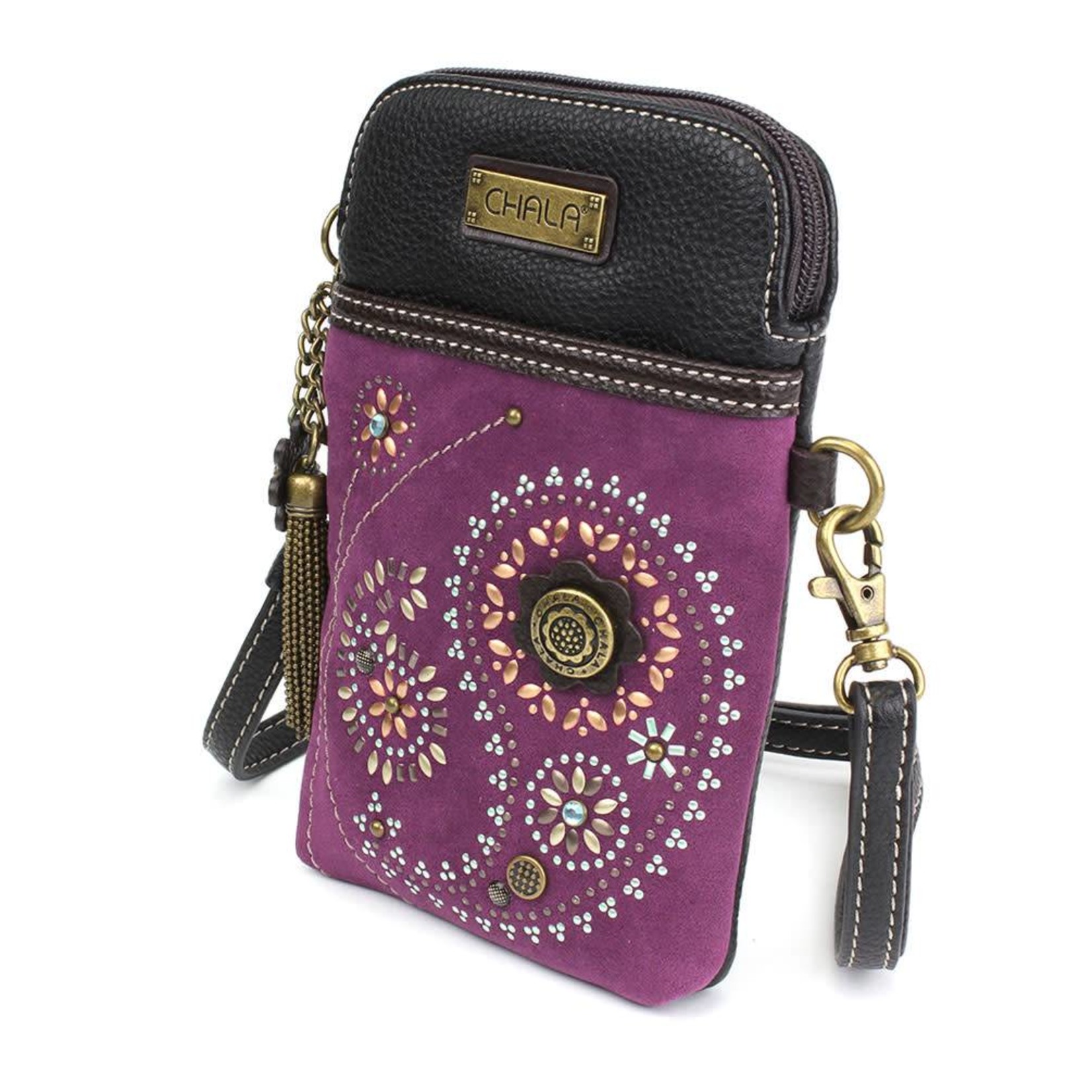 Chala Dazzled Cell Phone Crossbody Paisley