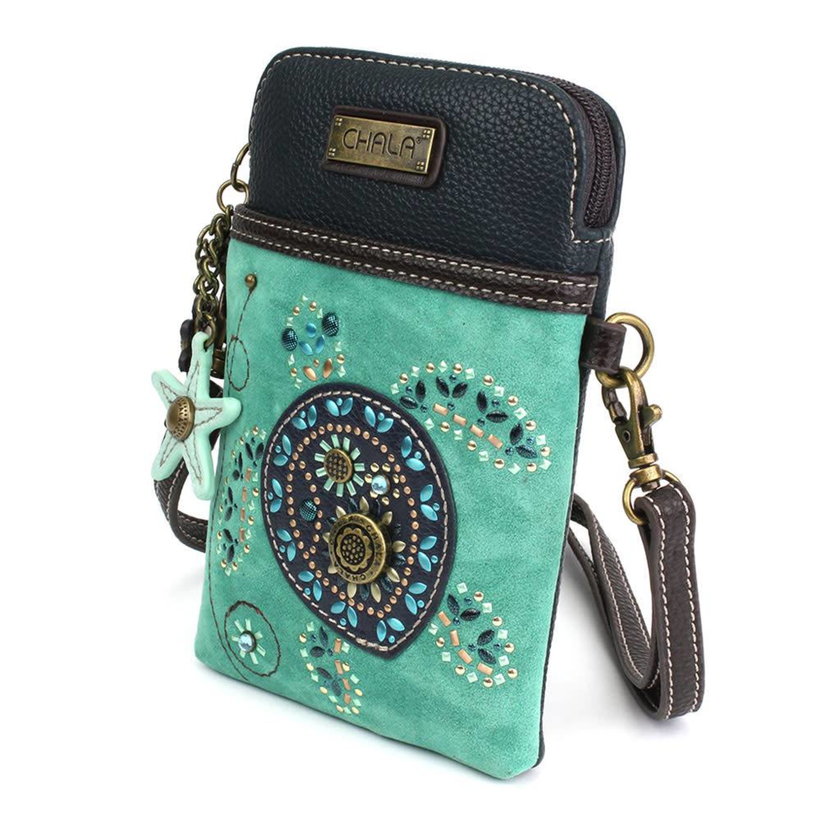 Chala Dazzled Cell Phone Crossbody Bag