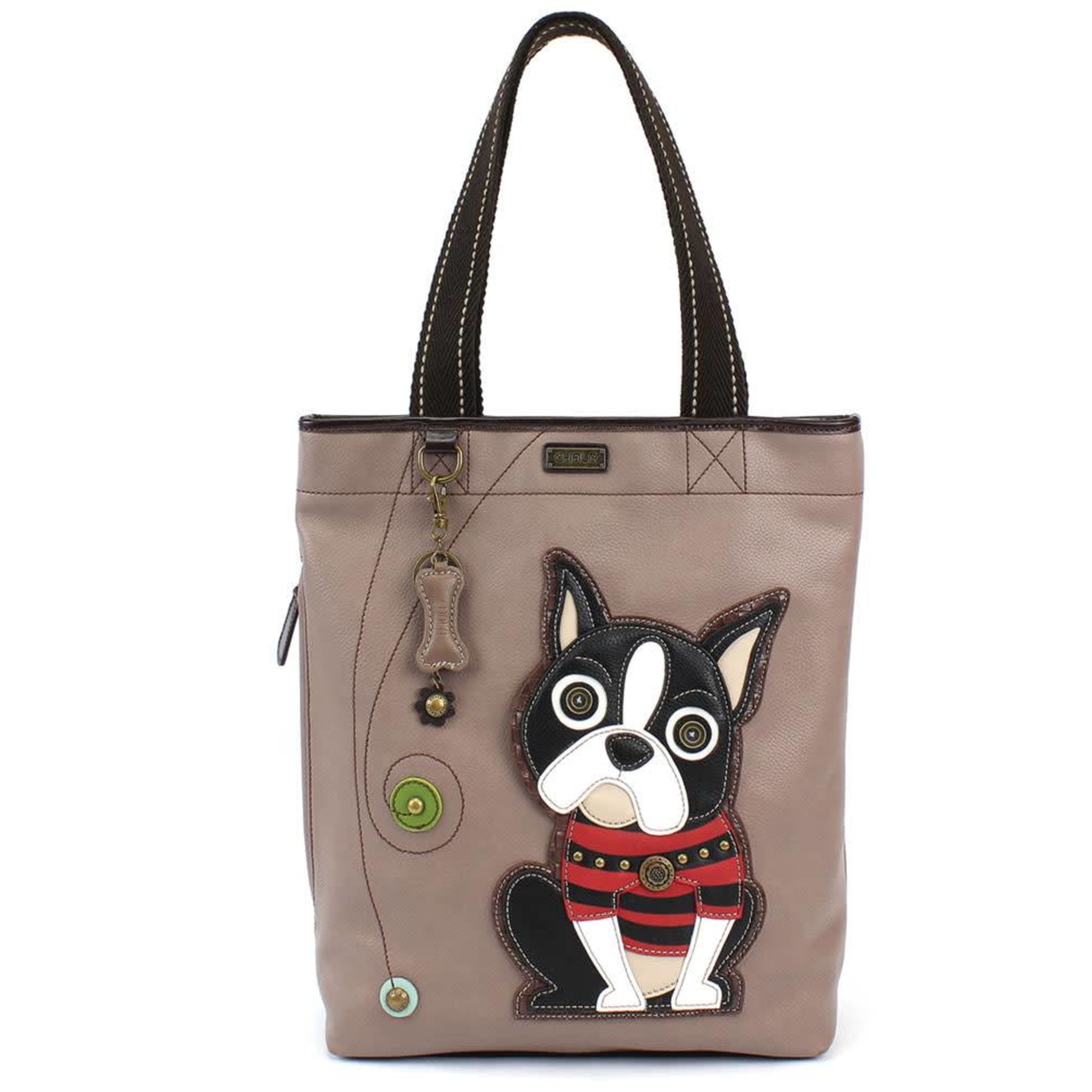 Chala Everyday Zip Tote II Boston Terrier