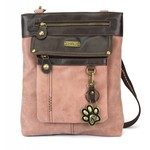 Chala Gemini Crossbody Dusty Rose Paw Print