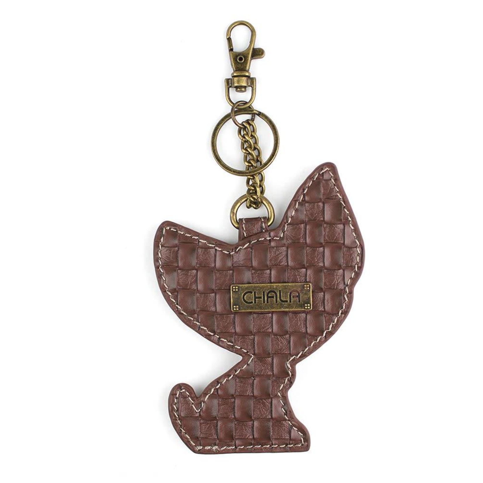 Louis Vuitton Gold/Brown Monogram Carousel Key Chain and Bag Charm