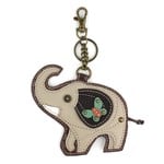 Chala Key Fob - Gray Elephant