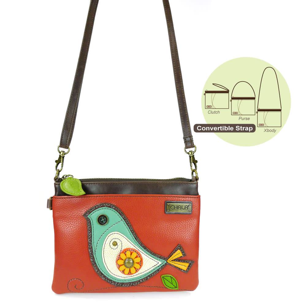 Chala Bird Criss Cross Crossbody Purse Bird Lovers Handbag – DEWandSUN