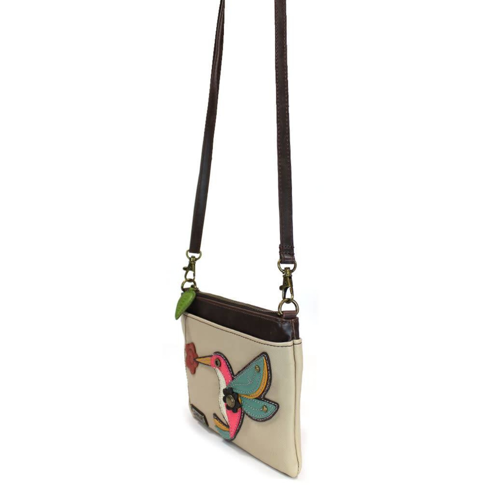 Chala Handbags Hummingbird Crescent Crossbody Handbag Purse, Hummingbird  Lovers