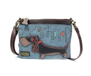 Chala Wiener Dog Dachshund Criss Crossbody – True Betty Boutique