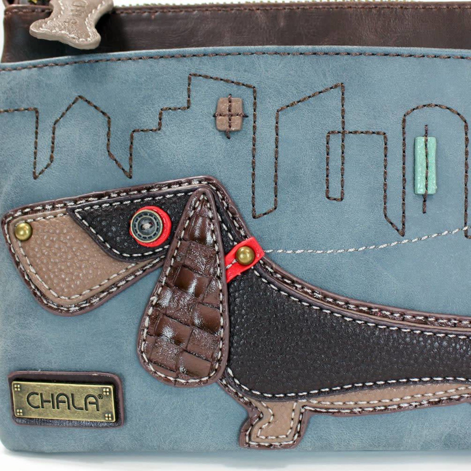 Chala Wiener Dog Dachshund Criss Crossbody – True Betty Boutique