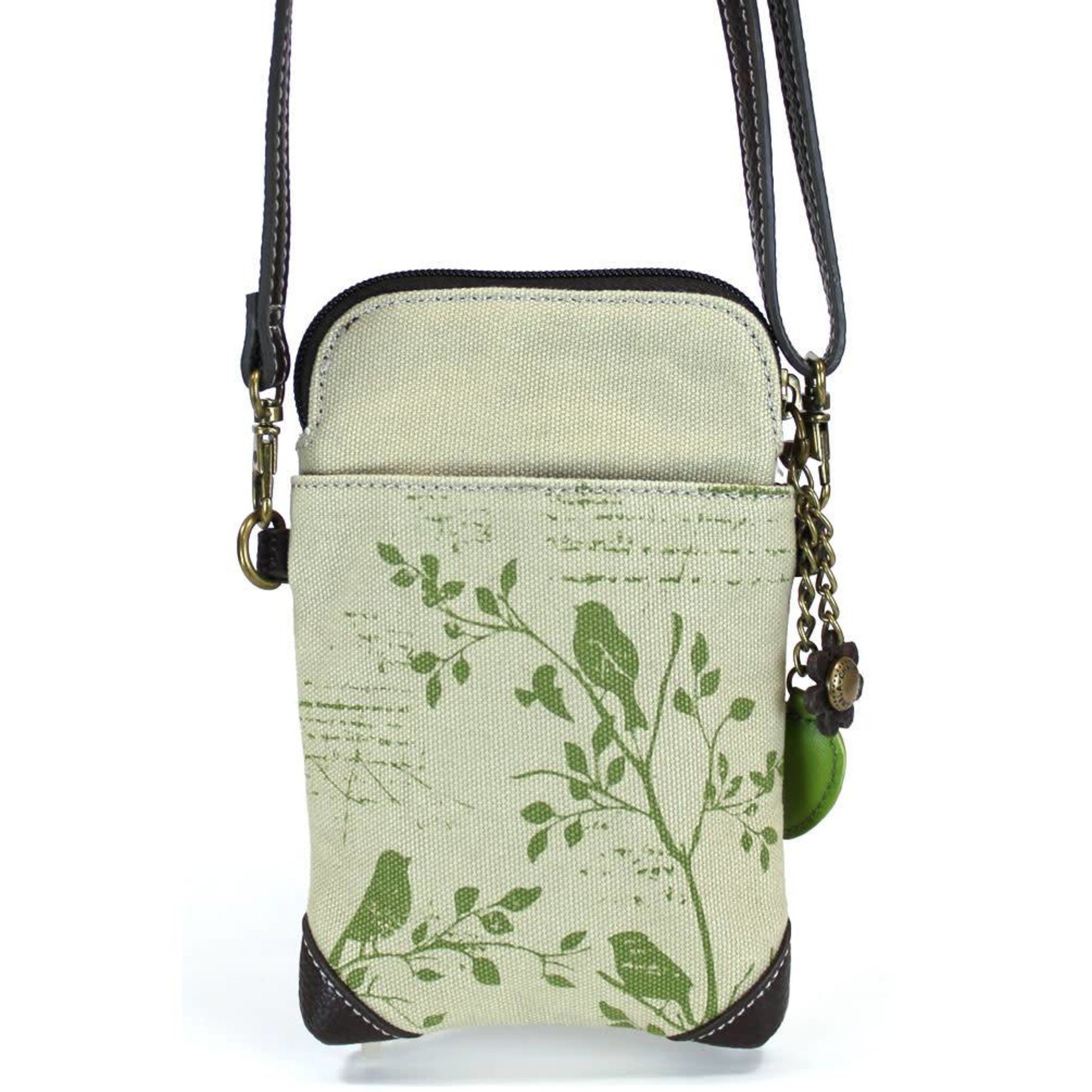 Chala Safari Bird Canvas Cell Phone Crossbody