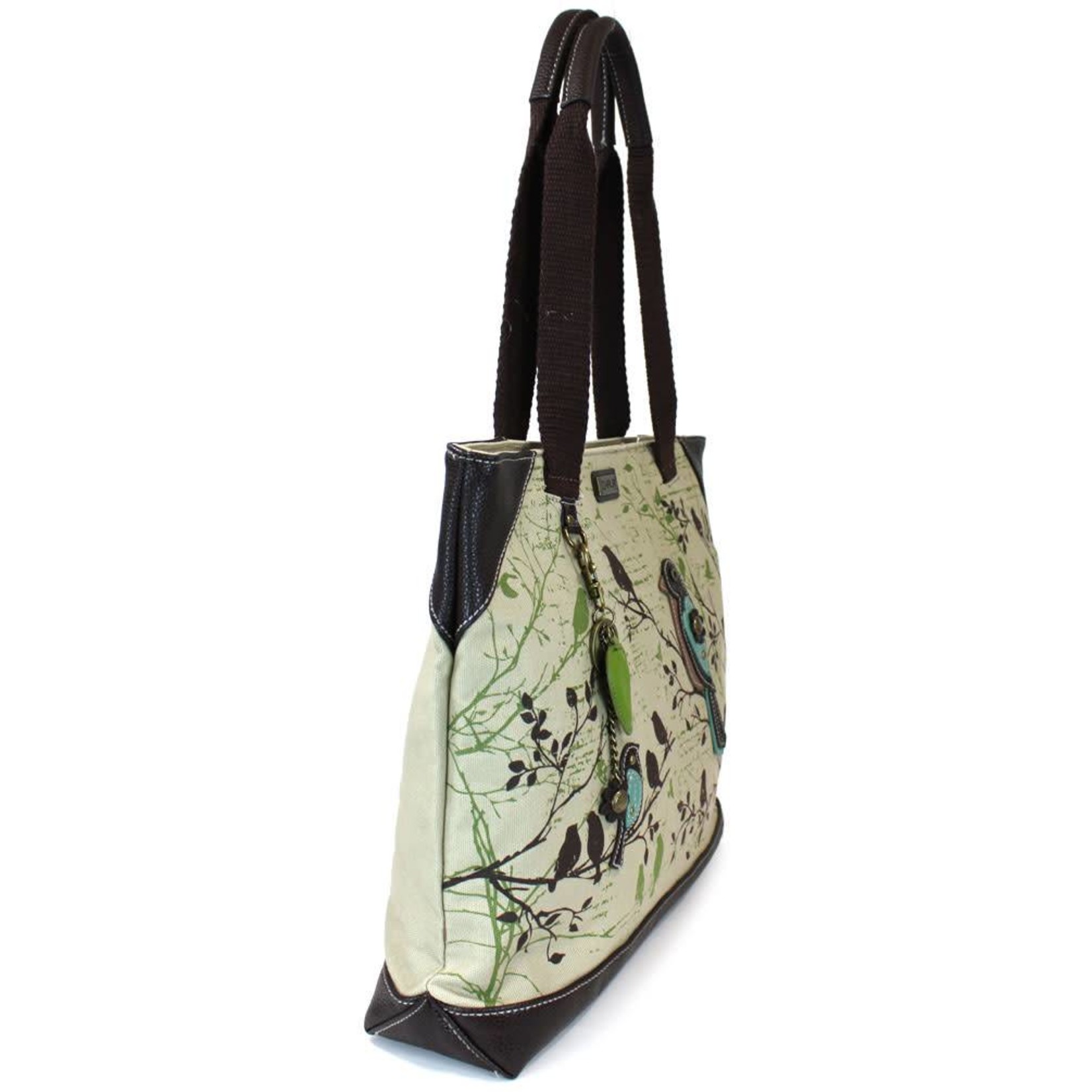 Safari Graphic Tote Bag with Scarf