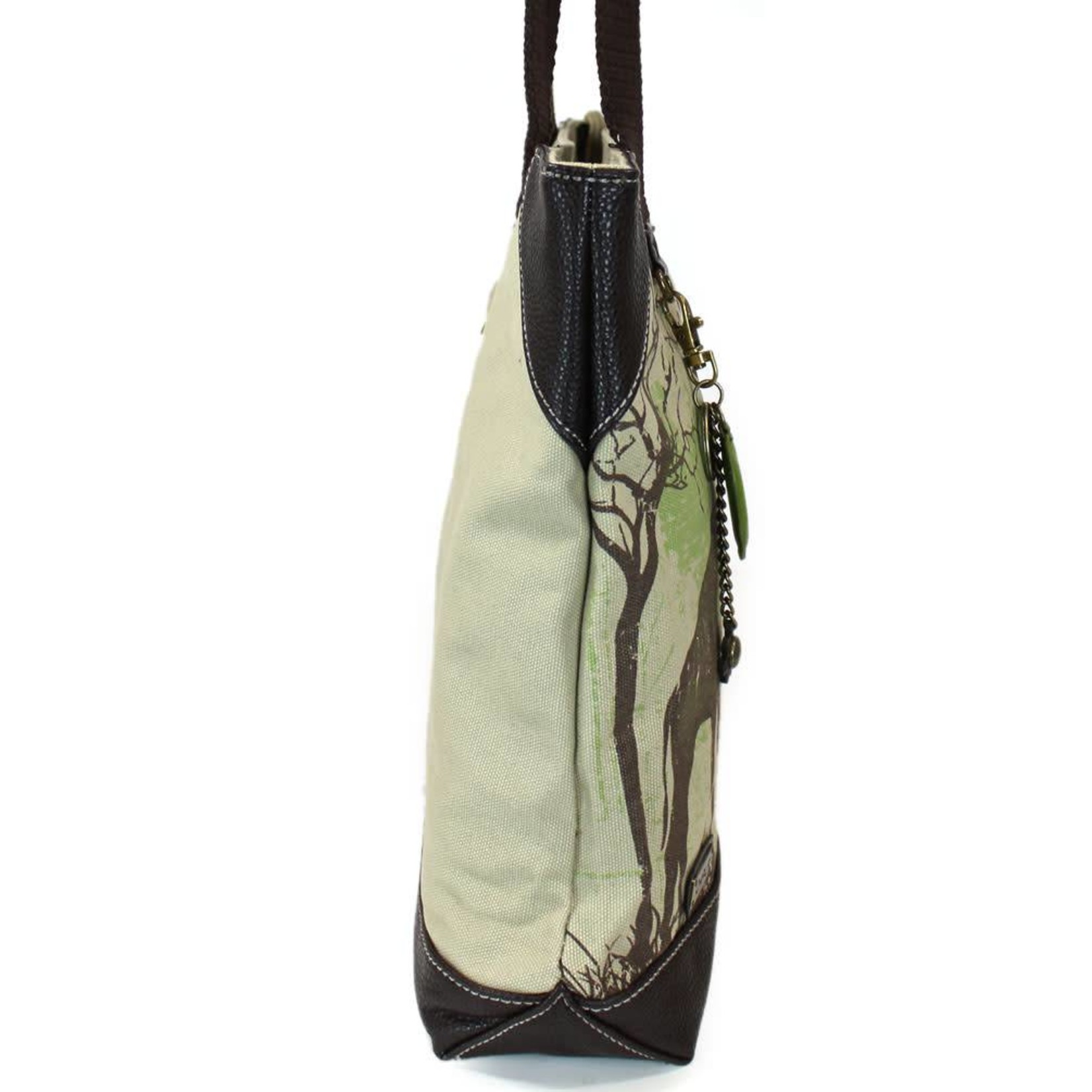 Chala Safari Giraffe Canvas Tote