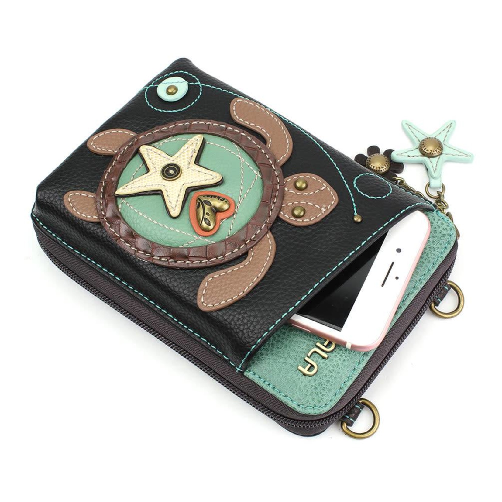 Chala Wallet Crossbody Turtle