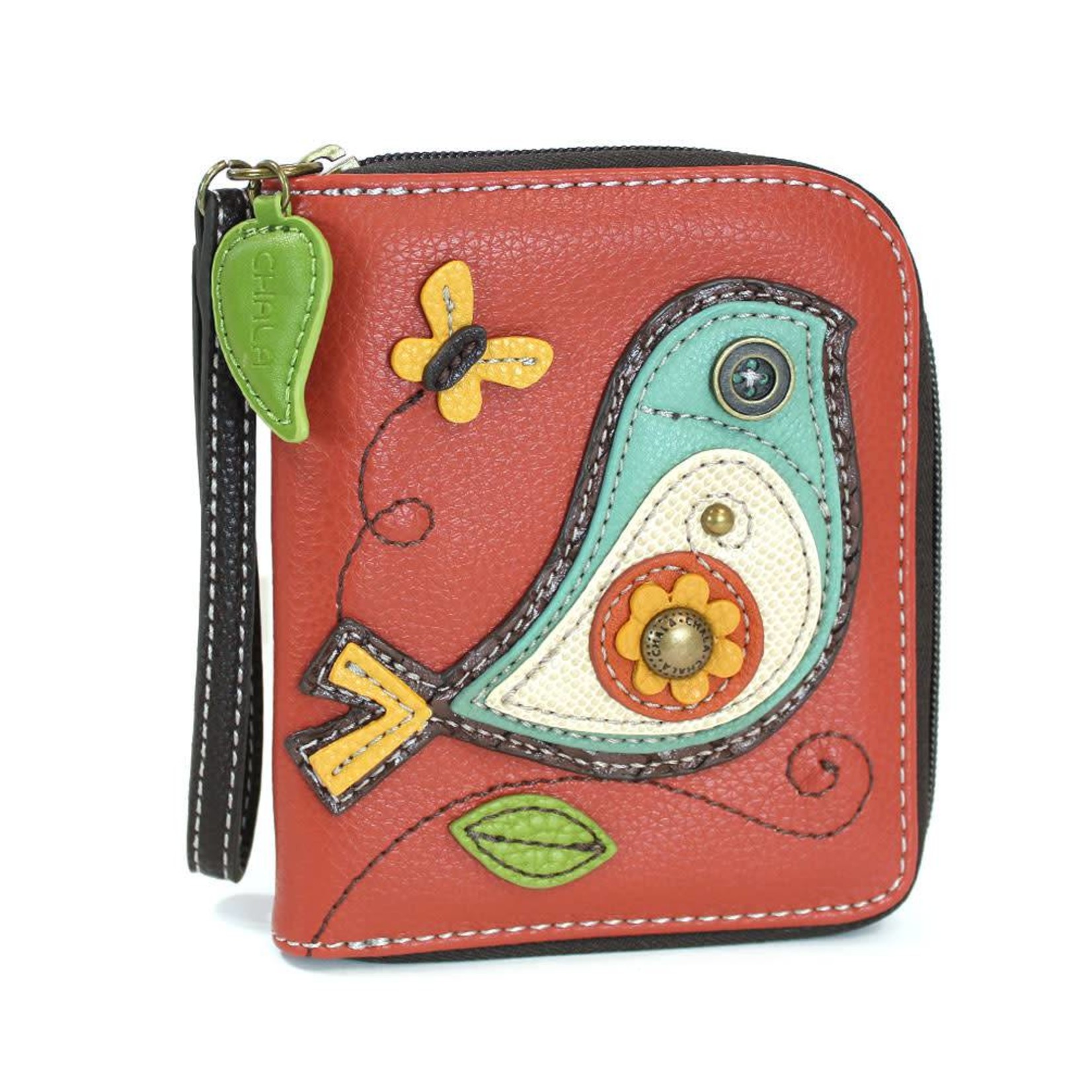 Chala Zip Around Wallet Bird II