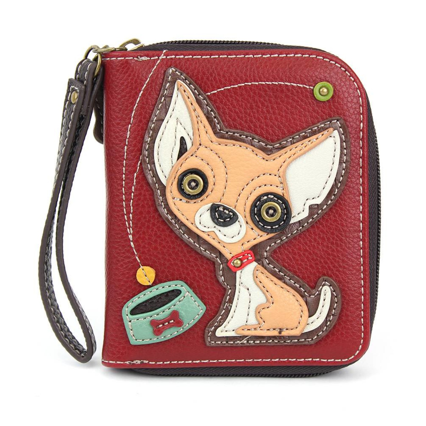 Chala Zip Around Wallet Chihuahua