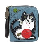 Chala Zip Around Wallet Fat Cat