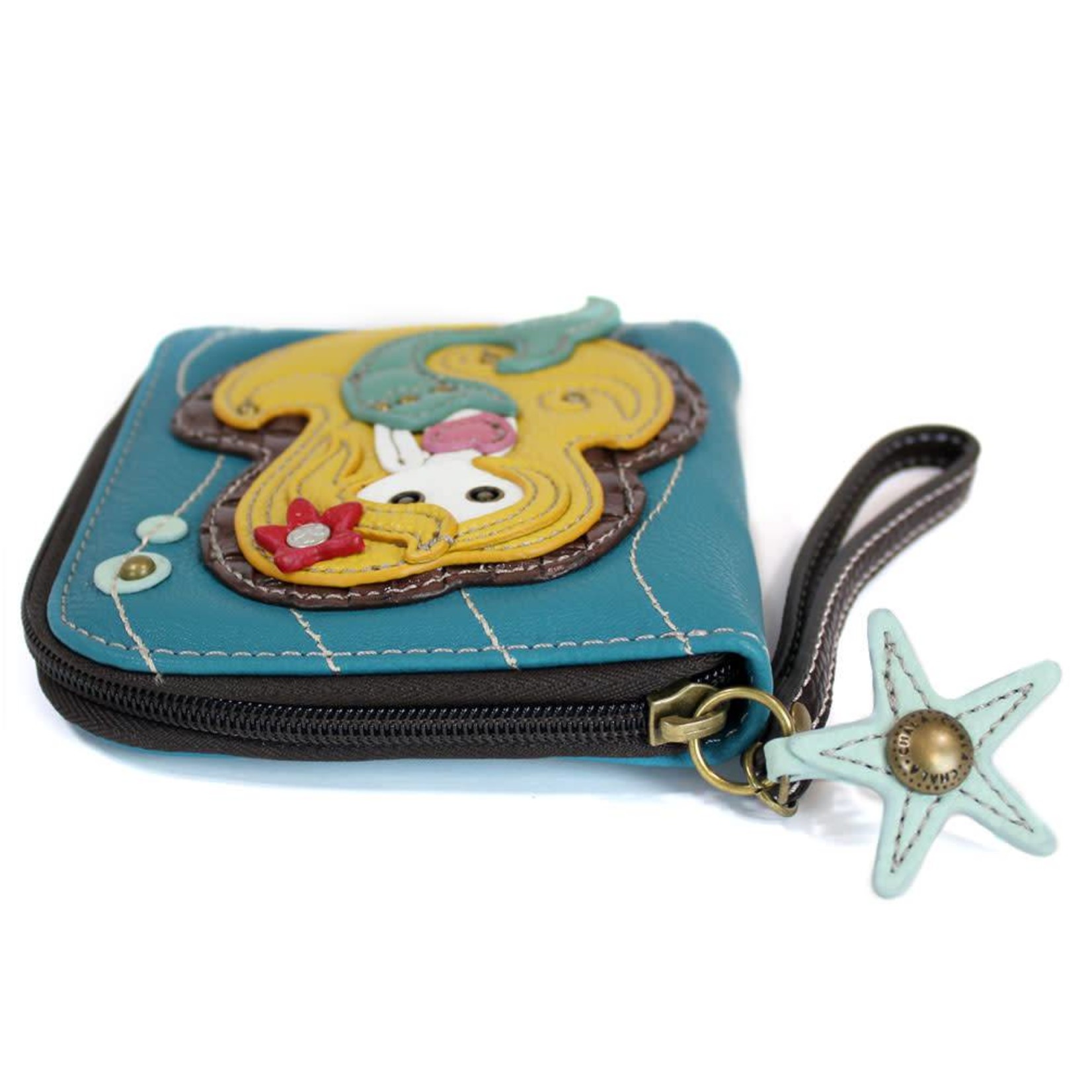 Chala Zip Around Wallet Mermaid