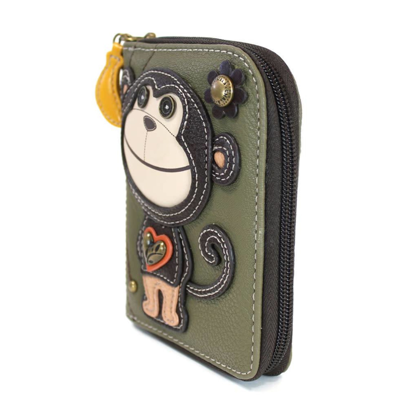 Chala Zip Around Wallet Smartie Monkey