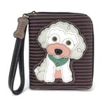 Chala Zip Around Wallet Poodle