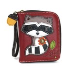 Chala Zip Around Wallet Raccoon