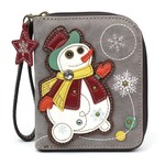 Chala Zip Around Wallet Snowman