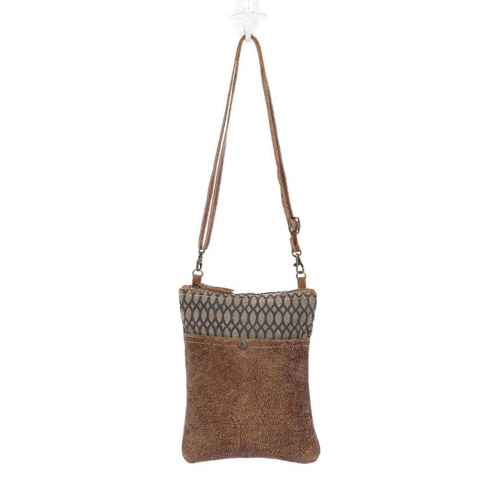 Myra Bags S-1152 Honey Bee Print Crossbody